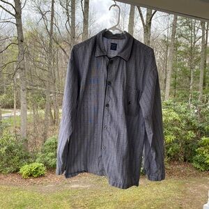 Polo by Ralph Lauren Sleepwear Men's Button Up Long Sleeve Pajama Shirt Size S/M